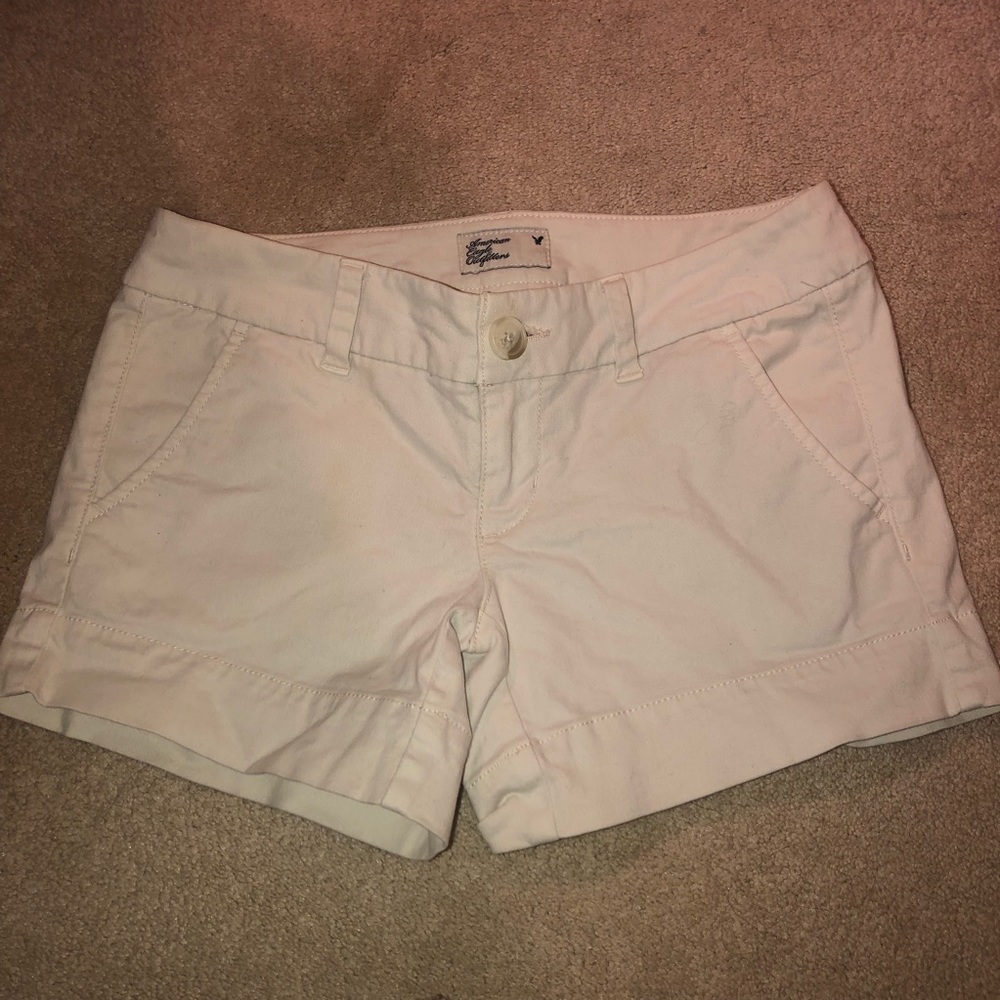 American Eagle “Stretch” Khaki Shorts